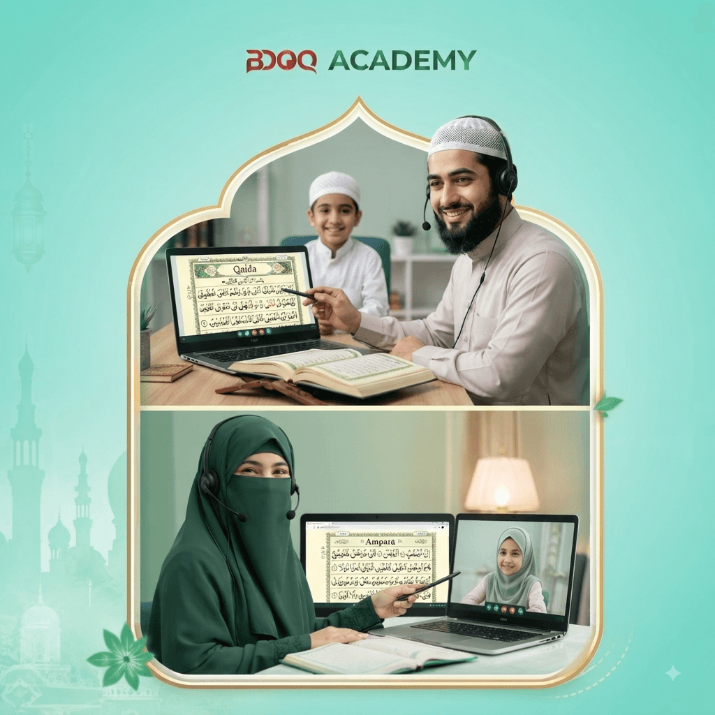 Learn the Quran online with qualified male and female teachers for kids and adults worldwide
